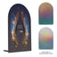 Acrylic Award, Arched Rectangle, 10 Inch - Acrylic Award - Arch Rectangle 10"