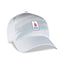 Ahead Splash Pattern Performance Cap Embroidery - White Grey - Splash - View 1