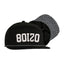 Ahead Zurich Flat Bill Cap with Rope Detail Transfer - Black - View 1