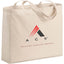 All-Purpose Cotton Canvas Tote, 6 oz Embroidery - Natural - Photo