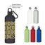 Aluminum Tundra Bike Bottle in Full Color, 25 oz - 25 Oz. Full Color Aluminum Tundra Bike Bottle