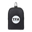 Arlo Recycled Backpack with Key Leash - Black - View 1