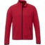 Asgard Eco Knit Full Zip Jacket for Men Embroidery - Team Red Heather - Front