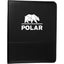 Associate Ring Binder with Notepad, 1 Inch Rings - Black - Front