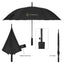 Automatic Open Umbrella with Recycled Canopy, 46 Inch Arc - 46" Arc Automatic Open Umbrella With 100% rPET Canopy