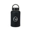 Axis Glass Water Bottle with Chug Lid, 21 oz Laser Engraving - Black - View 1