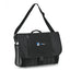 Baylor Laptop Messenger Bag with Trolley Strap - Black - View 1