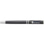 Blair Rollerball Pen in Recycled Aluminum Laser Engraving - Black - Front
