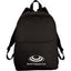 Breckenridge Backpack with Flap Front Pocket Full Color - Black - Front