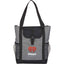 Buckle Convention Tote for Tablets, 11 Inch Transfer - Graphite - Front