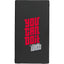 Cable Keeper Slim Power Bank with Built-In USB-C Cable, 4,000 mAh Full Color - Black - Front