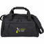 Cadence Duffel Bag with Shoe Compartment, 19.5 Inches Transfer - Black - Front