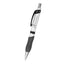 Campus Pen with Your Logo - White with Black - Silk Screen