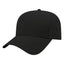 Cap America Low Profile Brushed Twill Cap Embroidery - Black - Front