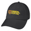 Cap in Washed Cotton - Black - Embroidery