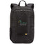 Case Logic Key Laptop Backpack, 16 Inch Embroidery - Black - Front