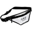 Clear Stadium Fanny Pack in PVC - Black - Photo