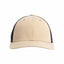 Coal Hauler Low Profile Trucker Cap Embroidery - Desert Khaki/Black - Front