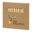 Colored Pencils in a Set of 12 - Natural Paper Box - Full Color