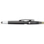 Combo Highlighter, Pen and Stylus in Recycled Plastic - Black - Front