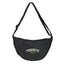 Curve Crossbody Bag in Recycled Nylon Transfer - Black - Front