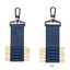 Cutter & Buck Golf Tee Set Keychain in Bamboo - Navy - Debossing