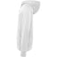 Dayton Crossover Neck Fleece Hoodie for Men Transfer - White - Left Side
