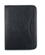 Deluxe Executive Padfolio with Curved Front Pocket - Black - View 1