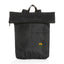 Dillon Packable Backpack in Recycled Polyester Transfer - Black - View 1