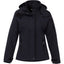 Dutra 3-in-1 Jacket with Reflective Piping for Women Embroidery - Navy - Front
