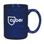 El Grande Mug in Full Color, 15 oz - Cobalt Blue - Megabrite