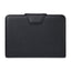 Envoy Junior Leather Padfolio with Magnetic Close Debossing - Black - View 1