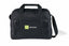 Essential Polyester Portfolio with Shoulder Strap Transfer - Black - View 1
