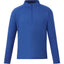 Evans Recycled Performance Quarter Zip for Men Laser Engraving - New Royal - Front