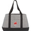 Excel Sport Leisure Tote in PolyCanvas Embroidery - Graphite - Front