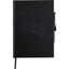 Executive Large Hardcover Journal, 7 x 10 Inches Debossing - Black - Front