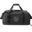Fireside Duffel Bag in Recycled Polyester with Sherpa Strap Transfer - Charcoal - Front