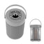 Flame Camping Lantern, Rechargeable - Gray - Silk Screen