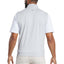 FootJoy Performance Quarter Zip Golf Vest for Men Laser Engraving - Grey - Back On Model