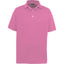 FootJoy Tonal Dot Performance Golf Polo for Men Embroidery - Pink Zircon - Front
