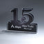 Freestanding Award for 15 Years of Service - Freestanding 15 Year Anniversary Award