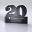 Freestanding Award for 20 Years of Service - Freestanding 20 Year Anniversary Award