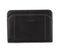 Global Zippered Leather Padfolio Debossing - Black - View 1