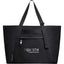 GOT BAG Large Tote in Ocean Impact Plastic, 40 L Embroidery - Black - Front