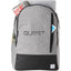 Grayley Laptop Backpack with Vertical Zip Pocket, 15 Inch Transfer - Graphite - Front