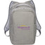 Grid TSA Laptop Backpack, 15.6 Inch Transfer - Gray - Front
