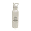 Hailey Recycled Stainless Steel Bottle, 17 oz - Cream - Silk Screen