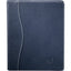 Hampton Stitched Journal with Locking Closure, 7.5 x 9.5 Inches - Navy - Front