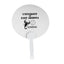 Hand Fan in Recycled Plastic - Silk Screen