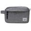 Herschel Chapter Travel Kit, Recycled Embroidery - Raven Crosshatch - Front